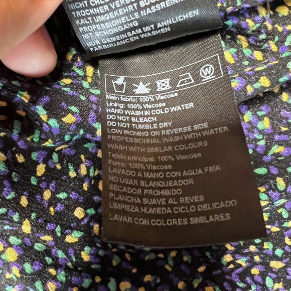 ba&sh Azala Printed Midi Dress Size XS - Picture 7 of 7